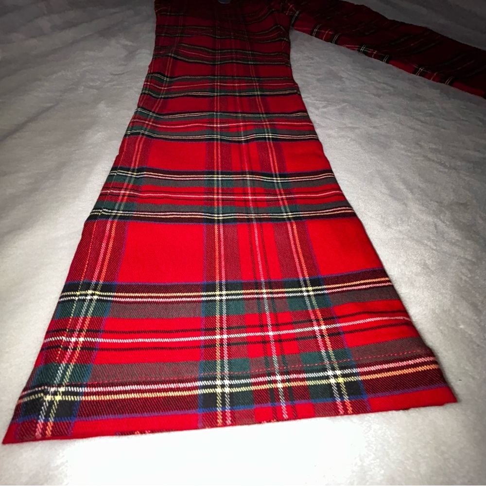 Castaway Men's Red and Green Plaid Pants size 32”x32” NEW - Picture 2 of 14